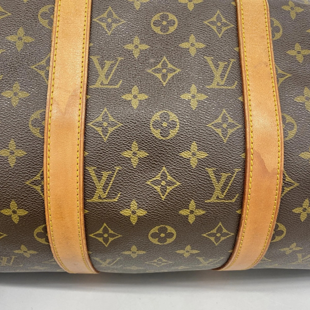 LOUIS VUITTON Brown Monogram Keepall 50 Boston Bag - Picture 10 of 14